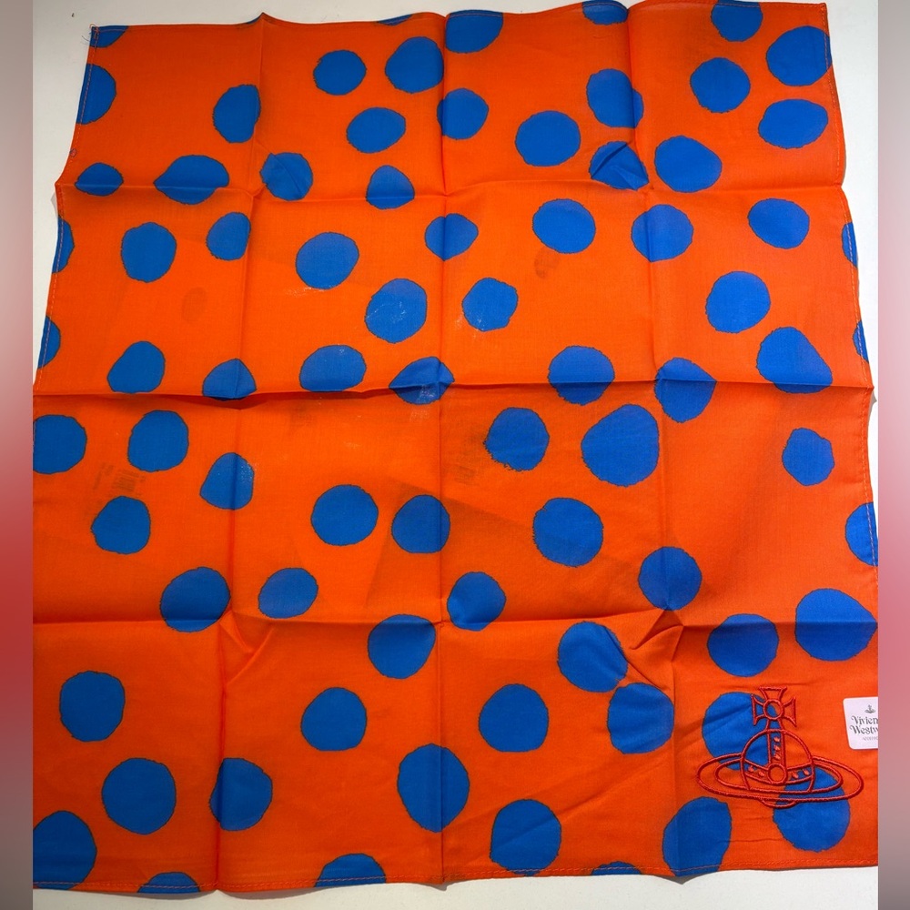Vivienne Westwood Cotton Fabric Knit Scarves